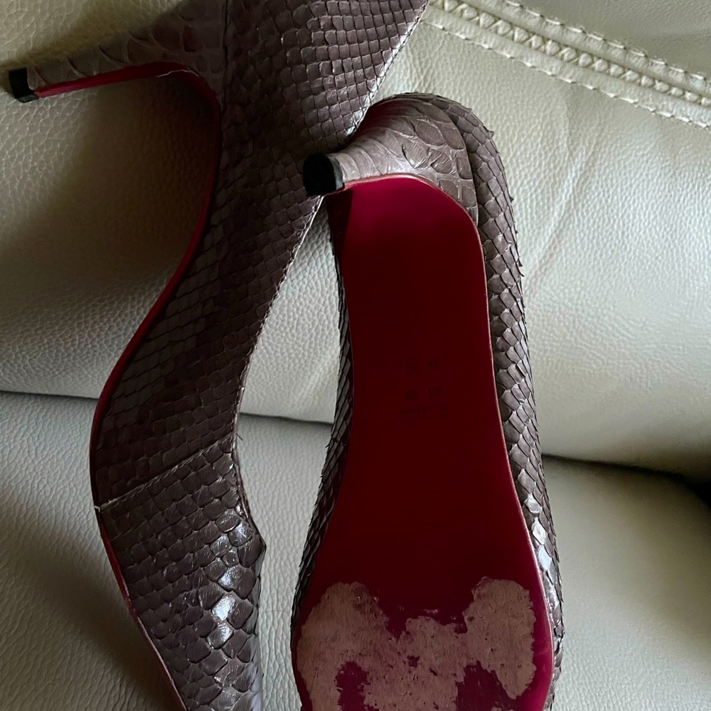 Zeferino Python Gray Pump. Braziel Brand - image 3